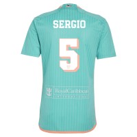 Inter Miami Sergio Busquets #5 Tretí futbalový dres 2024-25 Krátky Rukáv